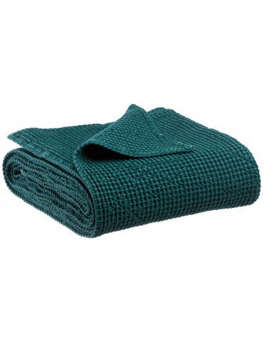 Plaid recyclé Maia Pétrole 140 x 200 1670065000Vivaraise