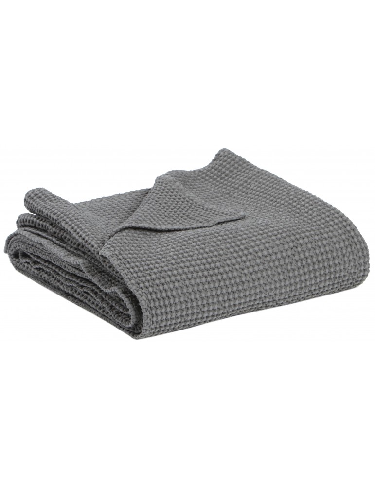 Jeté recyclé Maia Tourterelle 260 x 260 1894069000Vivaraise