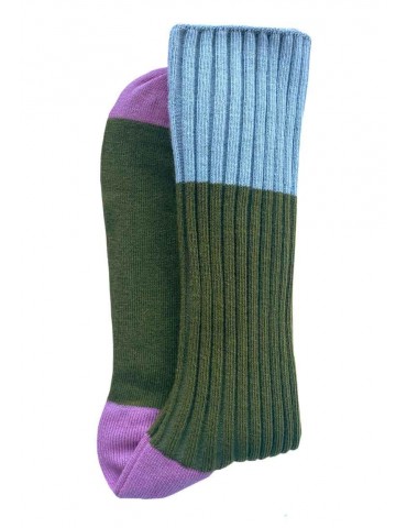 Chaussettes Yvette Olive 42/45 3000548000La Cerise sur le Gâteau