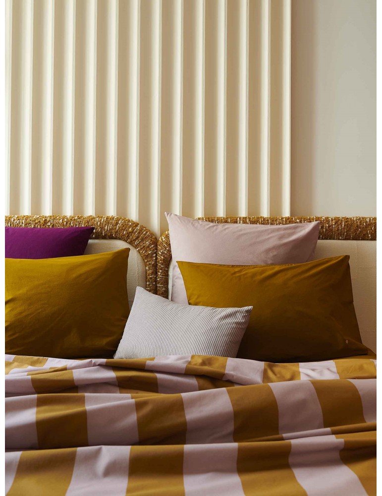 Housse de couette Malo Poivre rose/Nuts 240 x 260 3000755000La Cerise sur le Gâteau