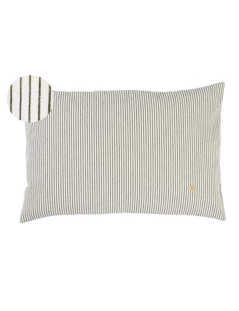Housse de coussin Léonie Caviar 60 x 40 3000182000La Cerise sur le Gâteau Housse de coussin Léonie Caviar 60 x 40 3000182000La Cerise sur le Gâteau