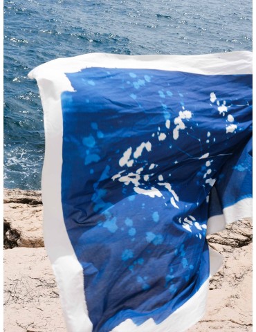 Paréo Gypso Bleu 180 x 130 3000778000La Cerise sur le Gâteau