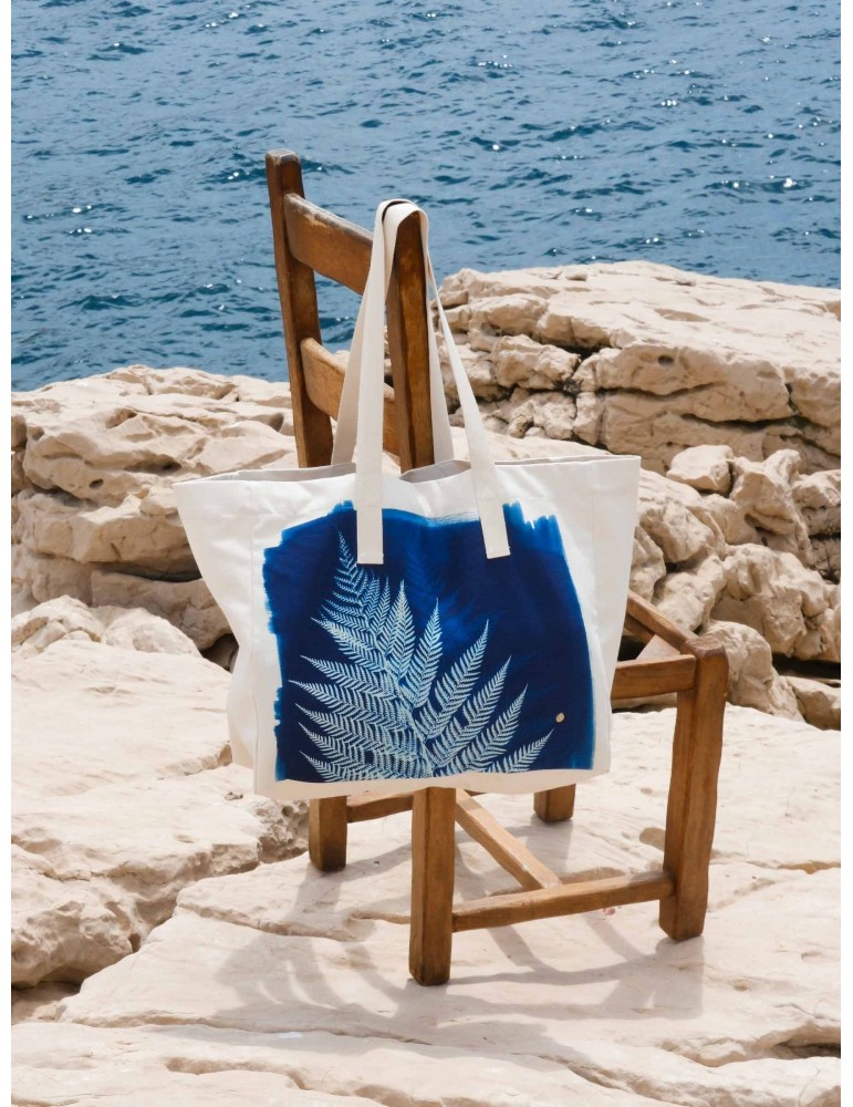 Sac cabas Fougère Bleu 38 x 46 x 18 3000974000La Cerise sur le Gâteau Sac cabas Fougère Bleu 38 x 46 x 18 3000974000La Cerise sur le Gâteau