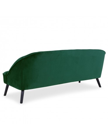 Canapé 3 places Ioan Velours Vert qh8922v356green