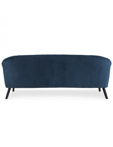 Canapé 3 places Ioan Velours Bleu qh8922v363bleue