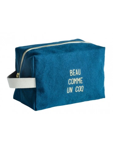 Trousse cube Beau orage Bleu 22 x 14 x 10,5 3000357000La Cerise sur le Gâteau