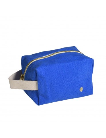 Trousse cube Iona Bleu Mécano 15,5 x 10 x 10 3000866000La Cerise sur le Gâteau