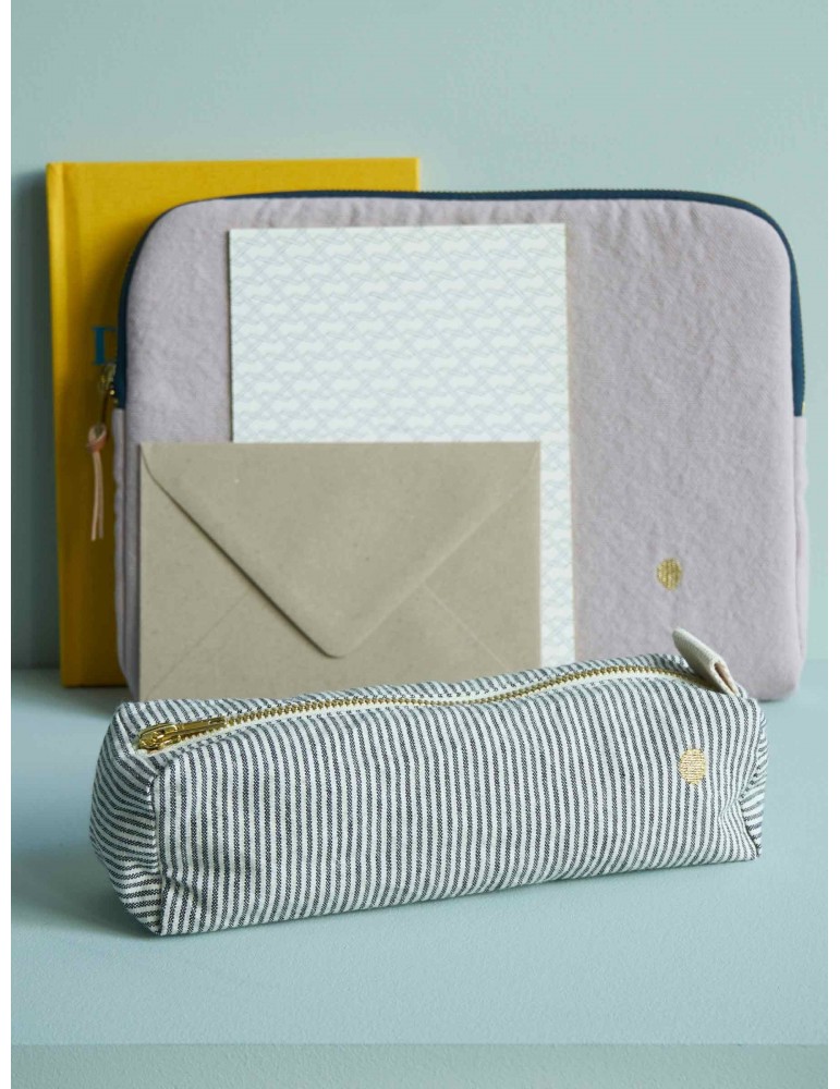 Trousse de bureau Finette Caviar 6 x 20 x 6 3000119000La Cerise sur le Gâteau