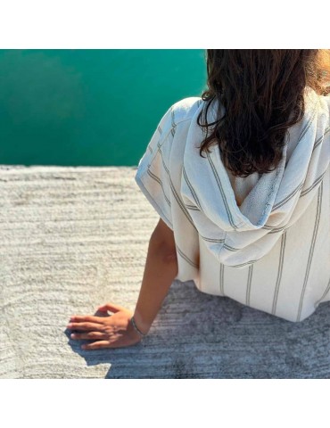 Poncho Marina Mousse 95 x 80 3000660000La Cerise sur le Gâteau