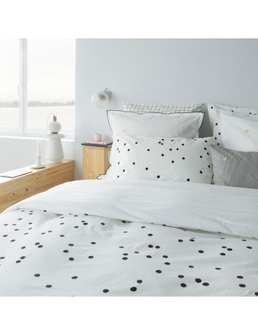 Taie d'oreiller Odette Milk 70 x 50 3000020000La Cerise sur le Gâteau