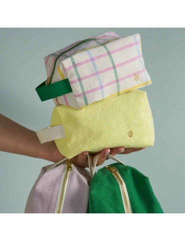 Trousse cube Iona Sunshine 15,5 x 10 x 10 3000285000La Cerise sur le Gâteau