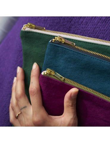Pochette Iona Purple rain M 14 x 19 x 1 3000001000La Cerise sur le Gâteau