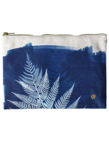 Pochette Fougère Bleu L 3000094000La Cerise sur le Gâteau