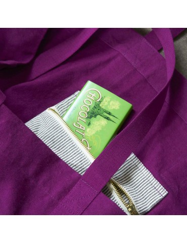Sac cabas Iona Purple rain 38 x 46 x 18 3000924000La Cerise sur le Gâteau