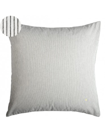 Taie d'oreiller Léonie Caviar 65 x 65 3000771000La Cerise sur le Gâteau