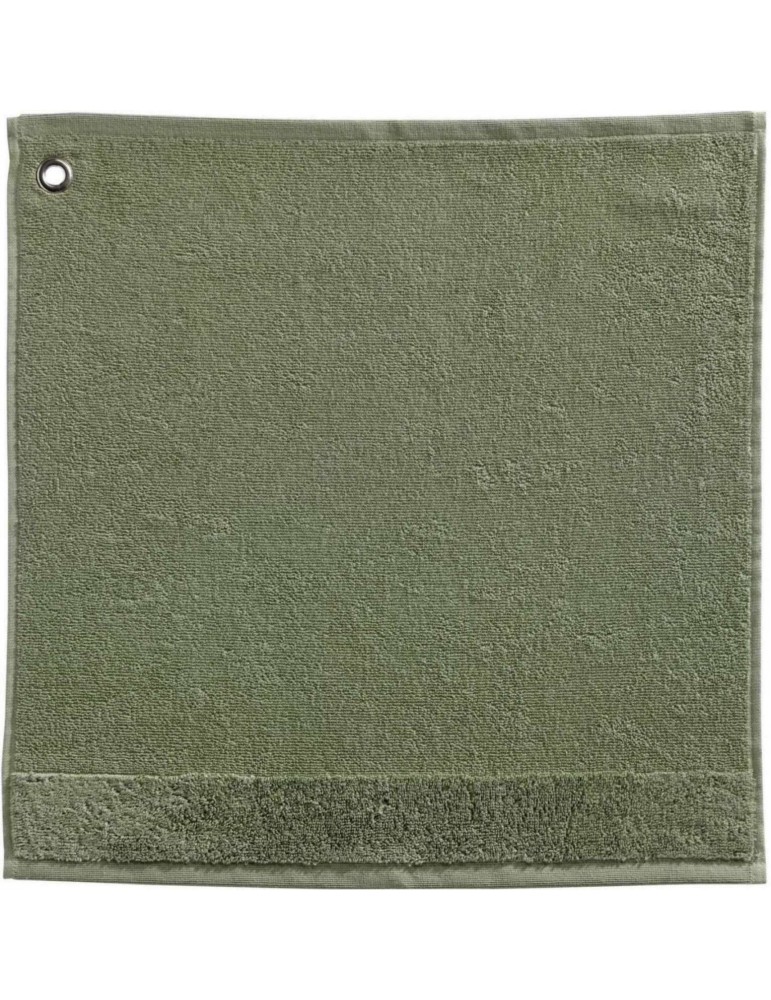 Essuie-mains oeillet Curl Matcha 50 x 50 4025063000Winkler