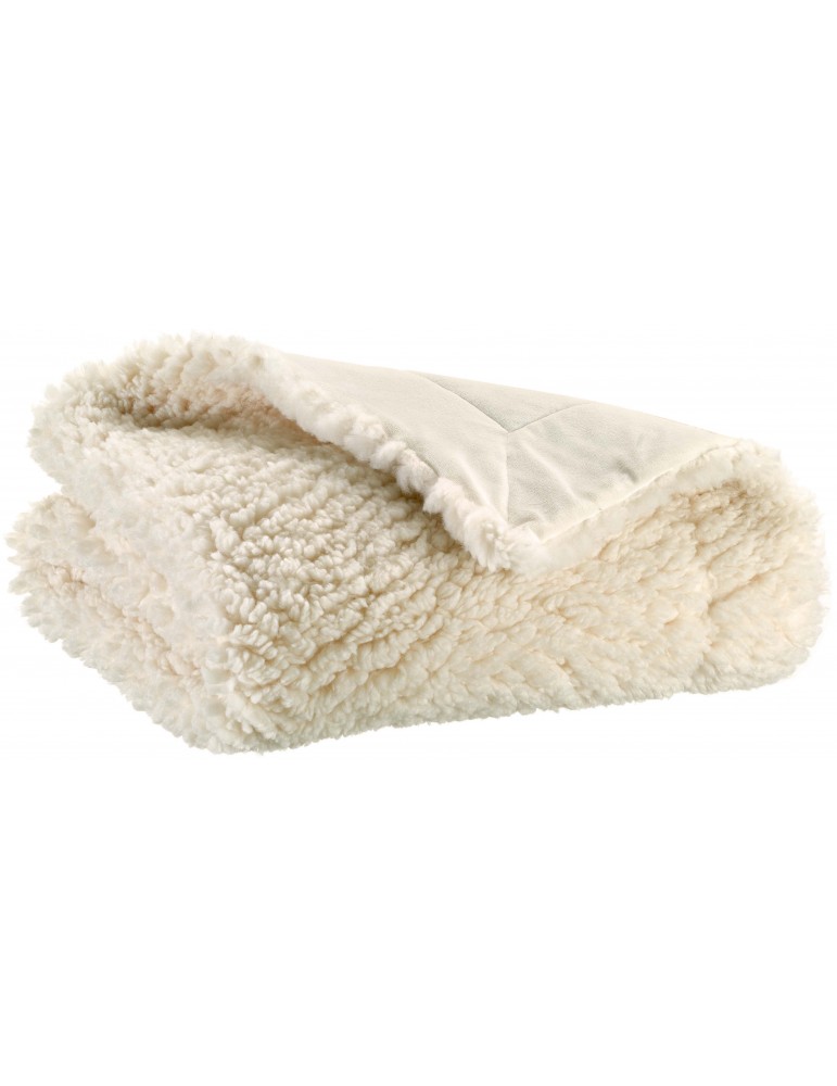 Plaid Noam Neige 140 x 180 1258010000Vivaraise