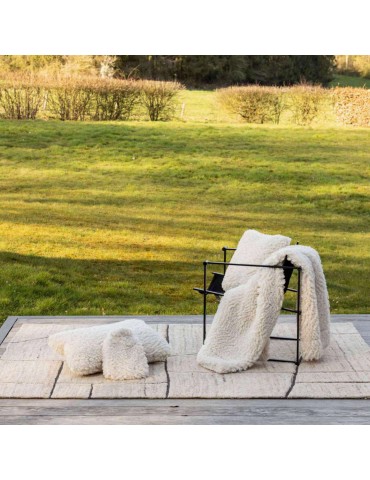 Coussin Noam Neige 40 x 65 1257010000Vivaraise