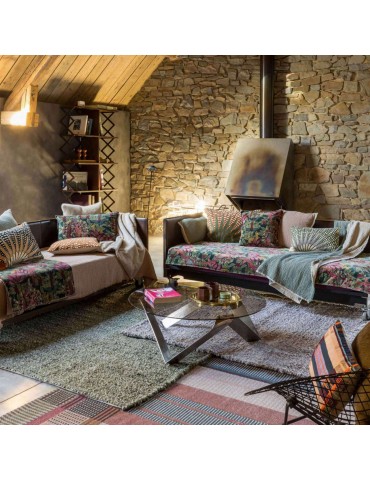 Plaid Liwen Naturel 140 x 180 1260014000Vivaraise