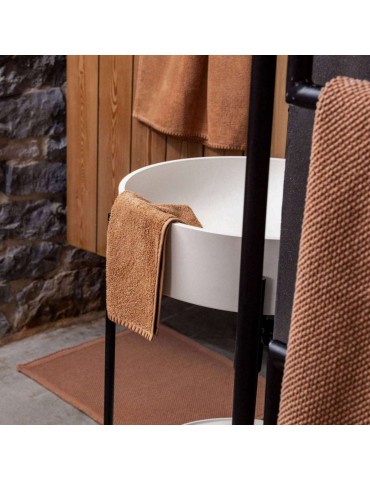 Tapis de bain Etia Cannelle 54 x 110 2375085000Vivaraise