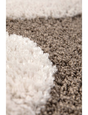 Tapis recyclé Yan Neige 200 x 290 x 2 1655015000Vivaraise