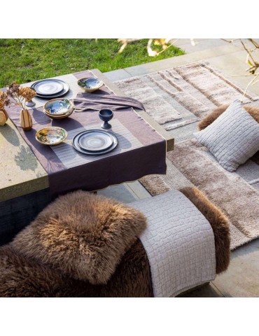 Tapis recyclé Louka Noisette 200 x 290 x 2 1182085000Vivaraise