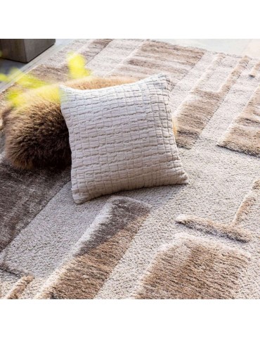 Tapis recyclé Louka Noisette 200 x 290 x 2 1182085000Vivaraise