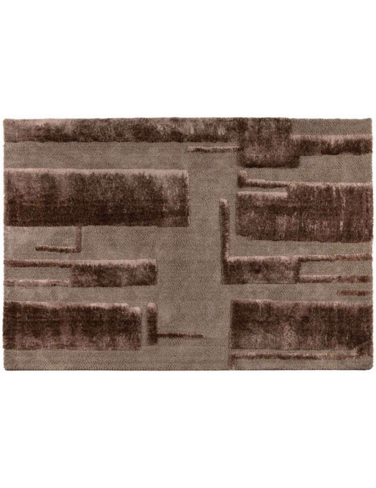 Tapis recyclé Louka Noisette 160 x 230 x 2 1180085000Vivaraise