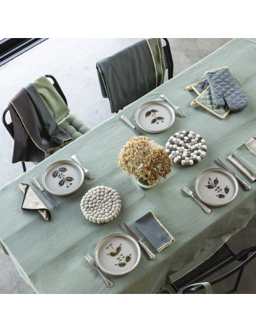 Lot gant de cuisine/manique recyclé Grace Matcha 15 x 32 1972063000Winkler
