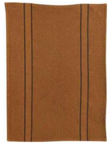 Torchon recyclé Lars Caramel 50 x 70 3758080000Winkler