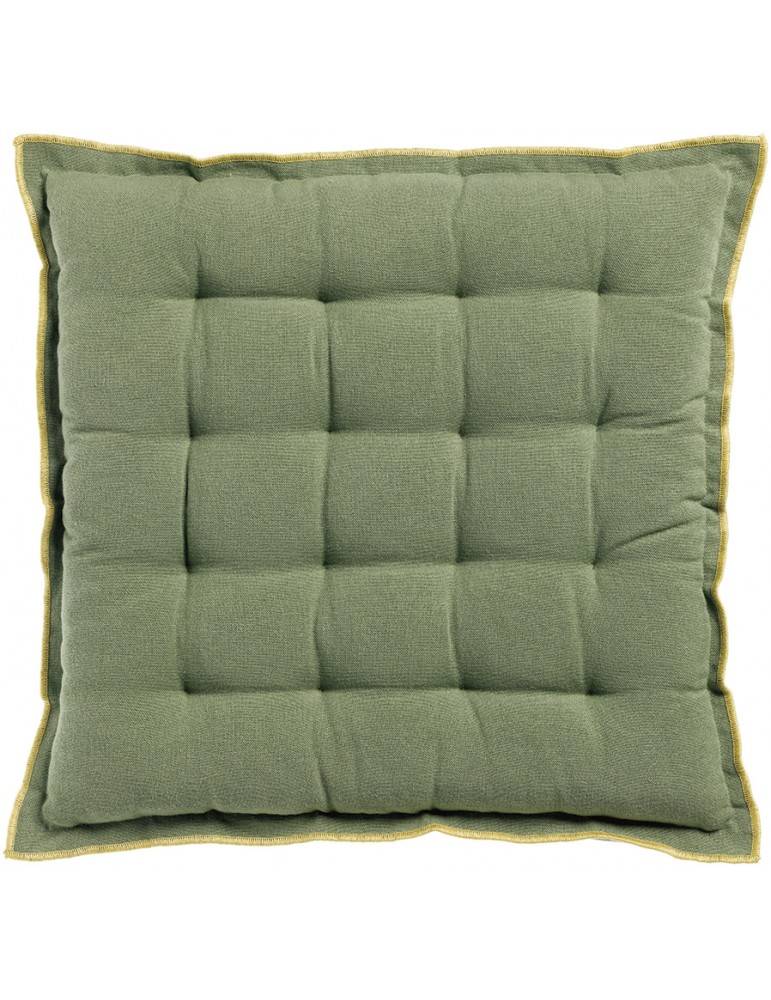 Galette de chaise Grace recyclée Matcha 40 x 40 x 3 1816063000Winkler