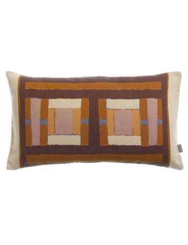 Coussin imprimé Taho Cuivre 30 x 50 2012081000Vivaraise