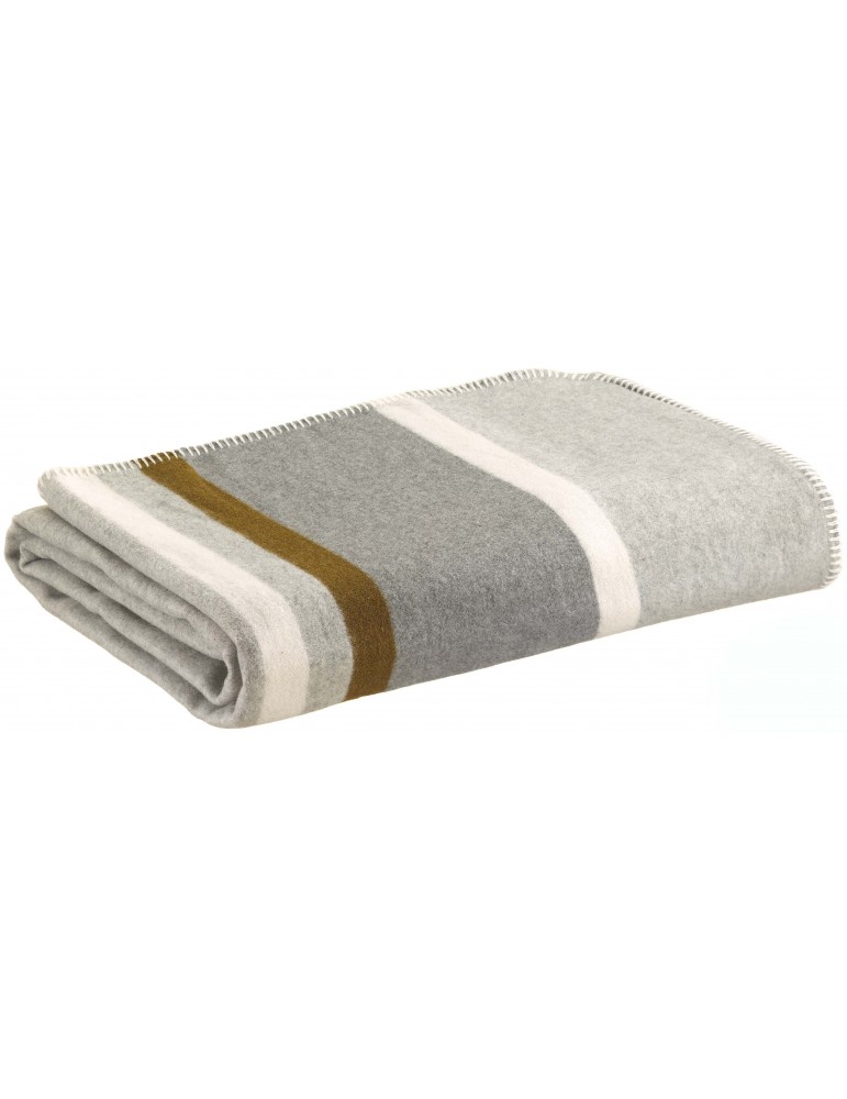 Jeté jacquard recyclé Gioia Perle 240 x 260 1795070000