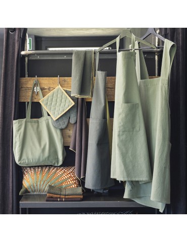 Tablier de cuisine japonais recyclé Haru Matcha 78 x 100 1780063000Winkler
