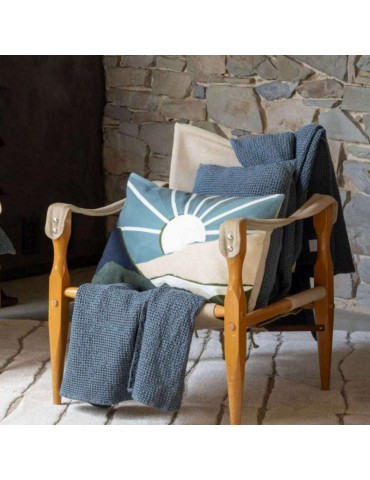 Coussin recyclé Maia Plomb 45 x 45 1892066000Vivaraise