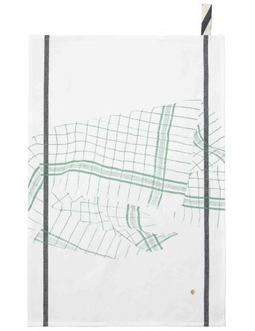 Torchon Tonton Vert 70 x 50 4281022000La Cerise sur le Gâteau