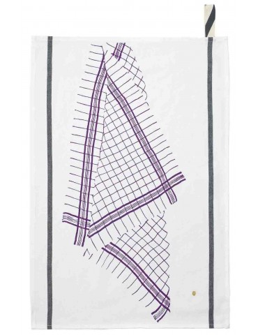 Torchon Tonton Violet 70 x 50 4281055000La Cerise sur le Gâteau
