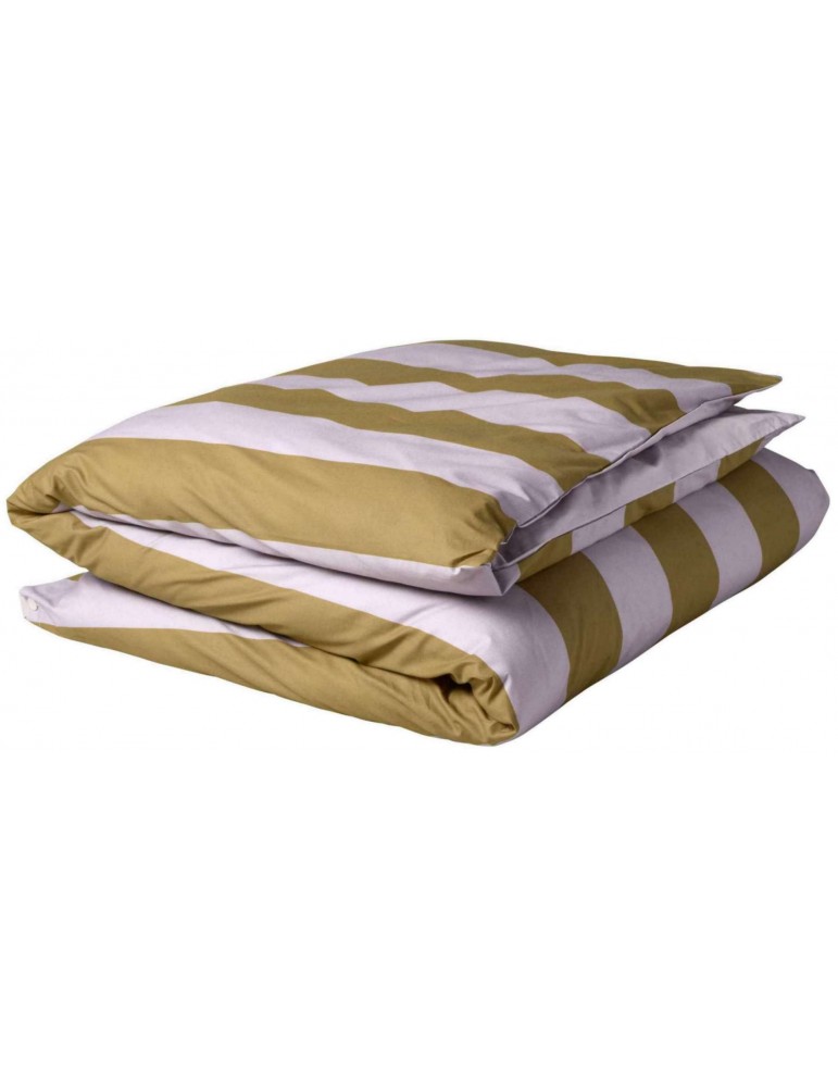 Housse de couette Malo Poivre rose/Nuts 200 x 140 3000249000La Cerise sur le Gâteau