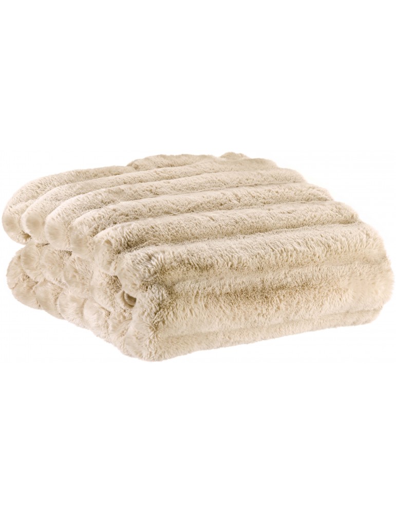 Maxi plaid Astrid Naturel 180 x 220 1254014000Vivaraise
