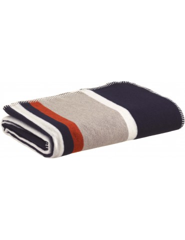 Jeté jacquard recyclé Gioia Marine 240 x 260 1795065000Vivaraise