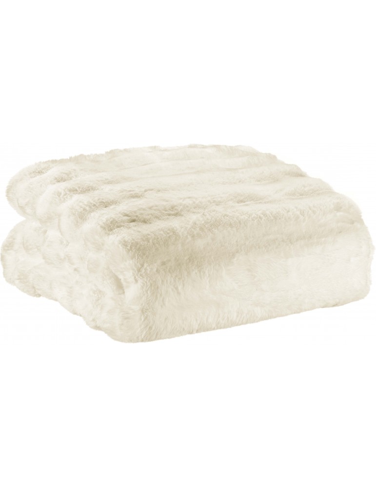 Maxi plaid Astrid Neige 180 x 220 1254010000Vivaraise