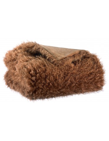 Plaid Betani Acajou 130 x 160 1109040000Vivaraise