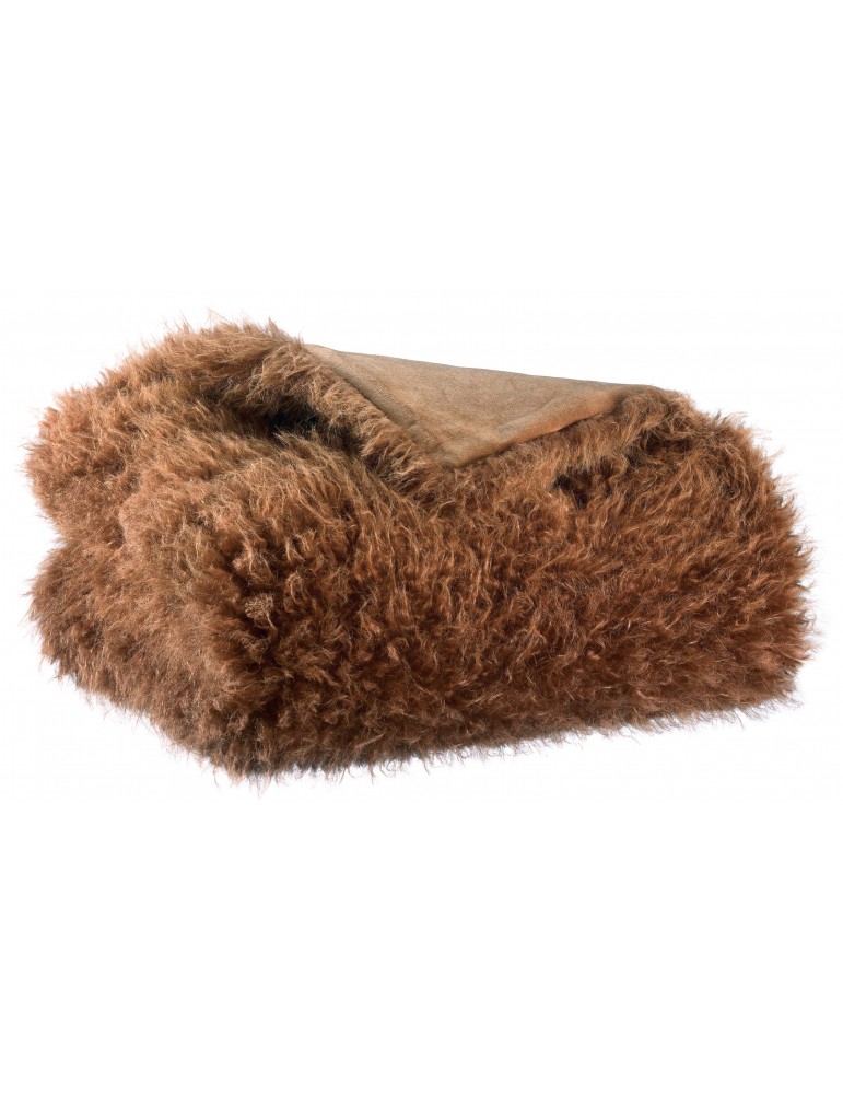 Plaid Betani Acajou 130 x 160 1109040000Vivaraise Plaid Betani Acajou 130 x 160 1109040000Vivaraise