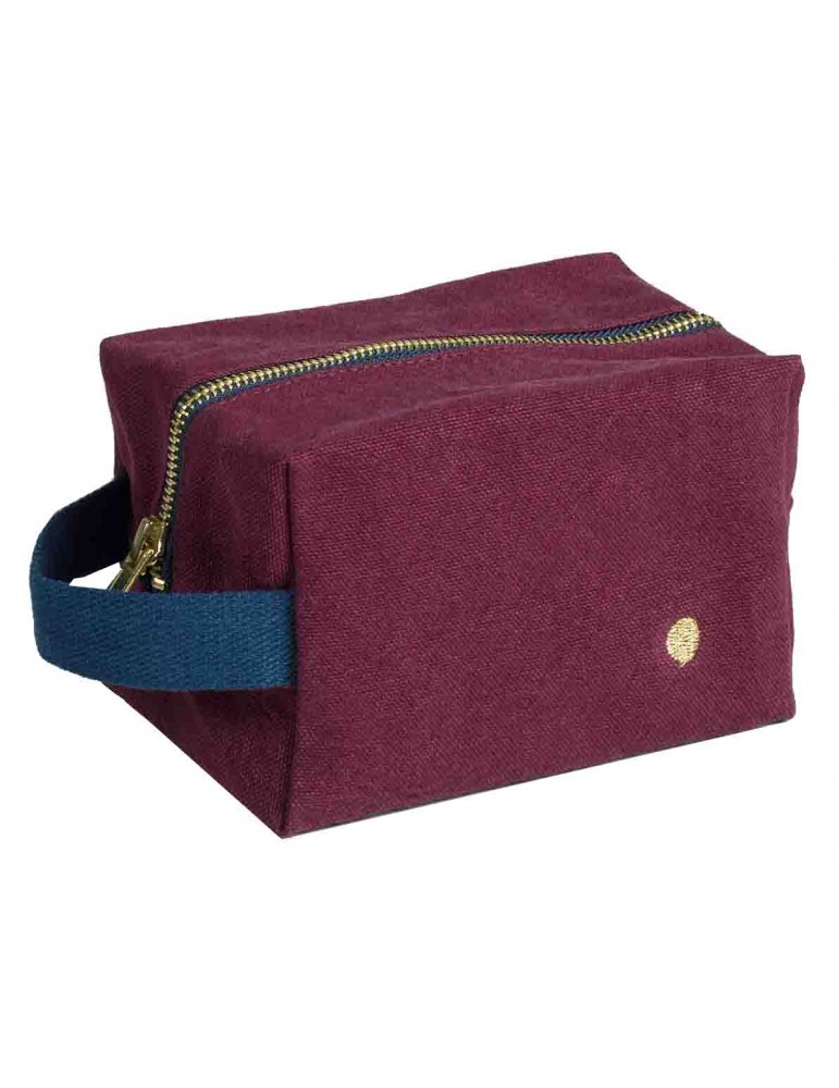 Trousse cube Iona Wine 15,5 x 10 x 10 4615133000La Cerise sur le Gâteau