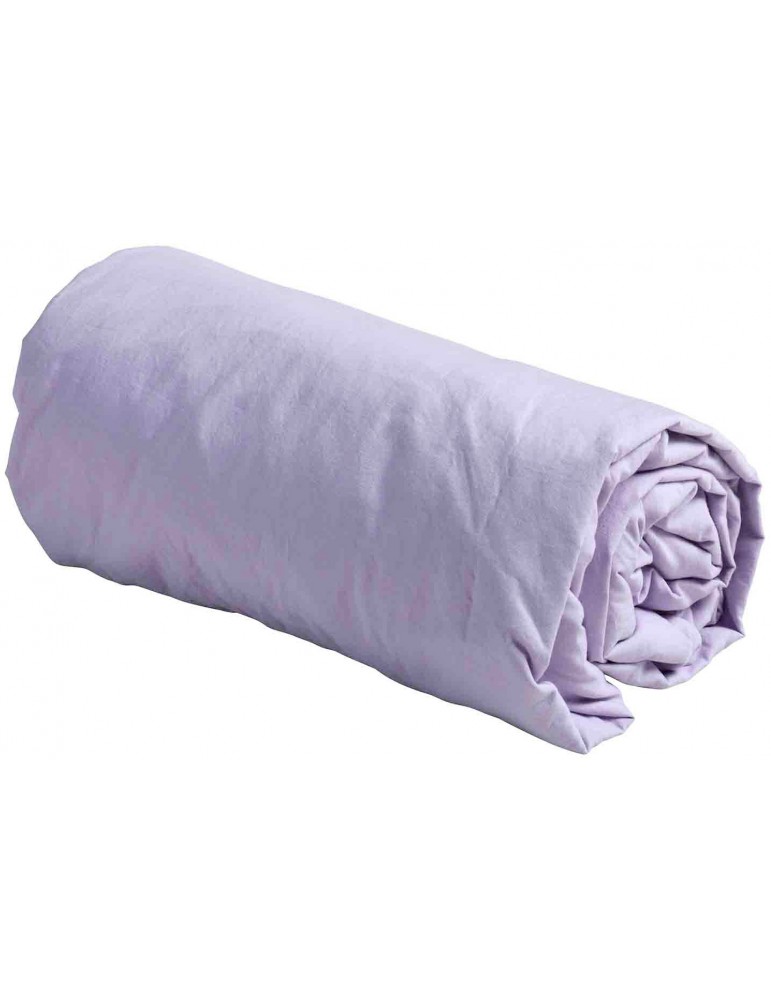 Drap housse Céleste Lilas 200 x 160 2634050000La Cerise sur le Gâteau Drap housse Céleste Lilas 200 x 160 2634050000La Cerise sur le Gâteau