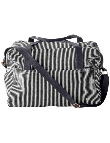 Sac voyage Basile Caviar 30 x 42 x 20 4052075000La Cerise sur le Gâteau