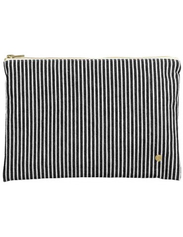 Pochette Basile Caviar L 19 X 28 X 1 3628075000La Cerise sur le Gâteau