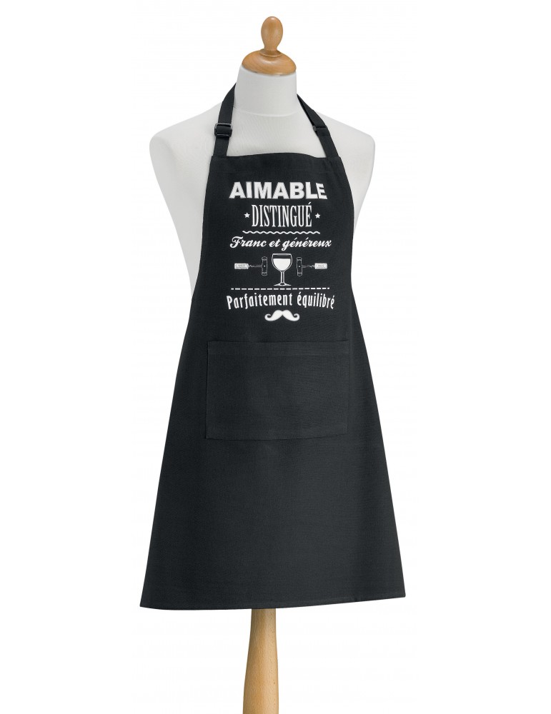 Tablier de cuisine Aimable et distingué recyclé Noir 72 x 90 7014191000Winkler Tablier de cuisine Aimable et distingué recyclé Noir 72 x 90 7014191000Winkler