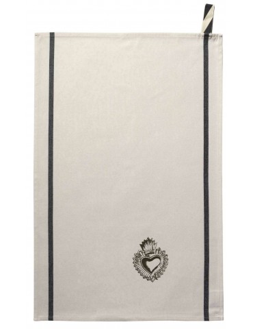 Torchon Bon coeur Or 70 x 50 3000426000La Cerise sur le Gâteau