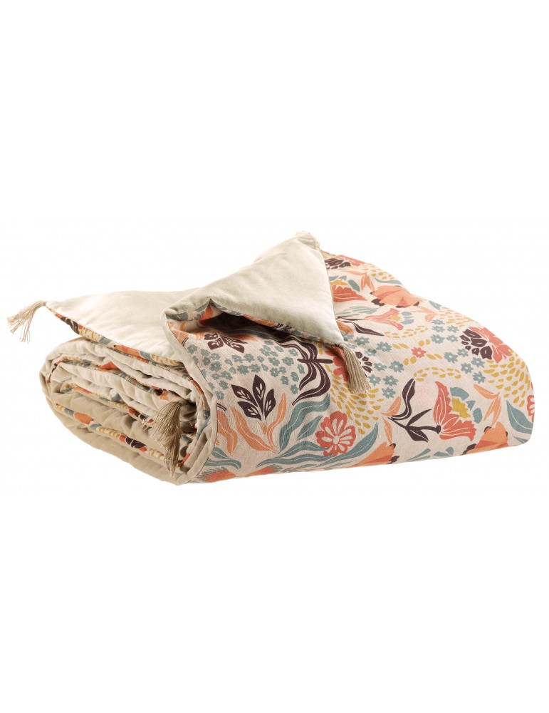 Edredon imprimé Youri Multico 85 x 200 1271000000Vivaraise